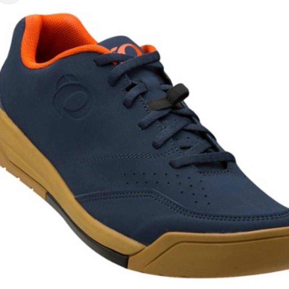 New!Pearl Izumi womens  Dark Blue and Orange Sneakers